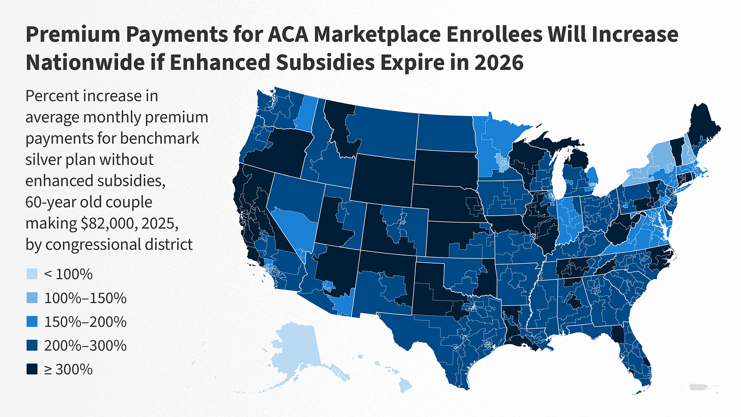 Congressional District Interactive Map: How Much Will ACA Premium Payments  Rise if Enhanced Subsidies Expire? | KFF