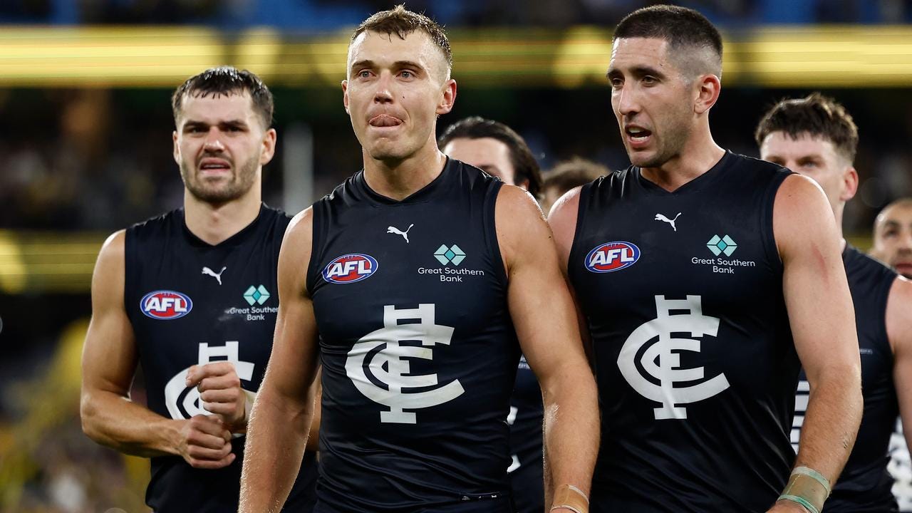AFL 2025: Carlton Blues slammed after shock loss to Richmond Tigers,  reaction, analysis, stats, video, result, Brendan Fevola record loss,  latest news