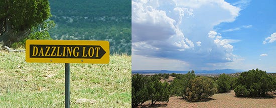 Signpost to a Dazzling View
