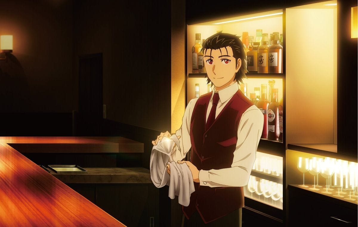 BARTENDER Glass of God: nuevo anime relajante