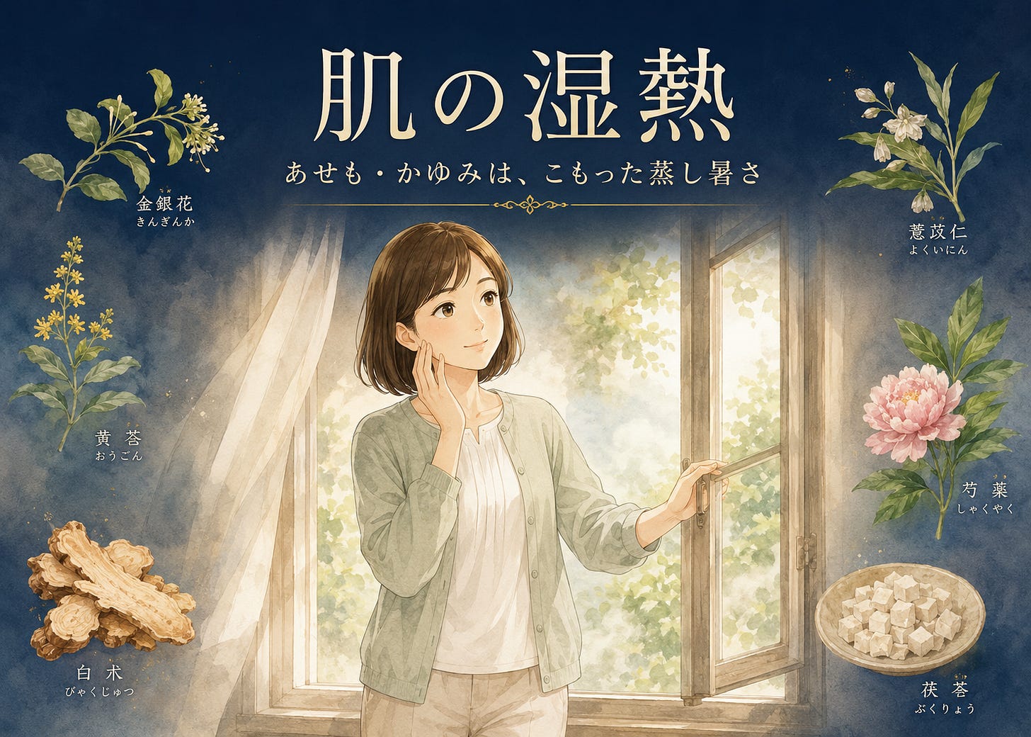 肌の湿熱 肌の湿熱