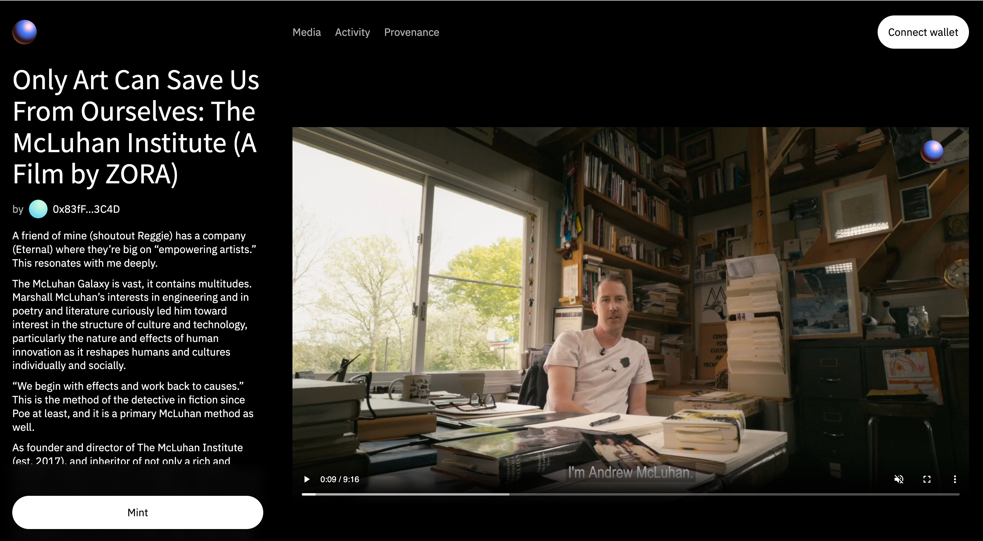 McLuhan's Art -- the Art of Media, (or) if Art is the Answer, What is ...