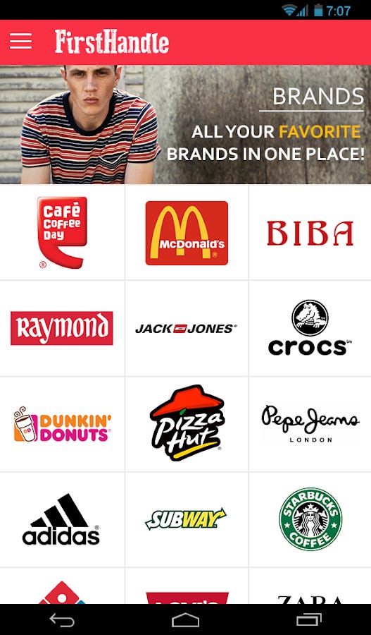 FirstHandle - Deals on the go!- screenshot FirstHandle - Deals on the go!- screenshot