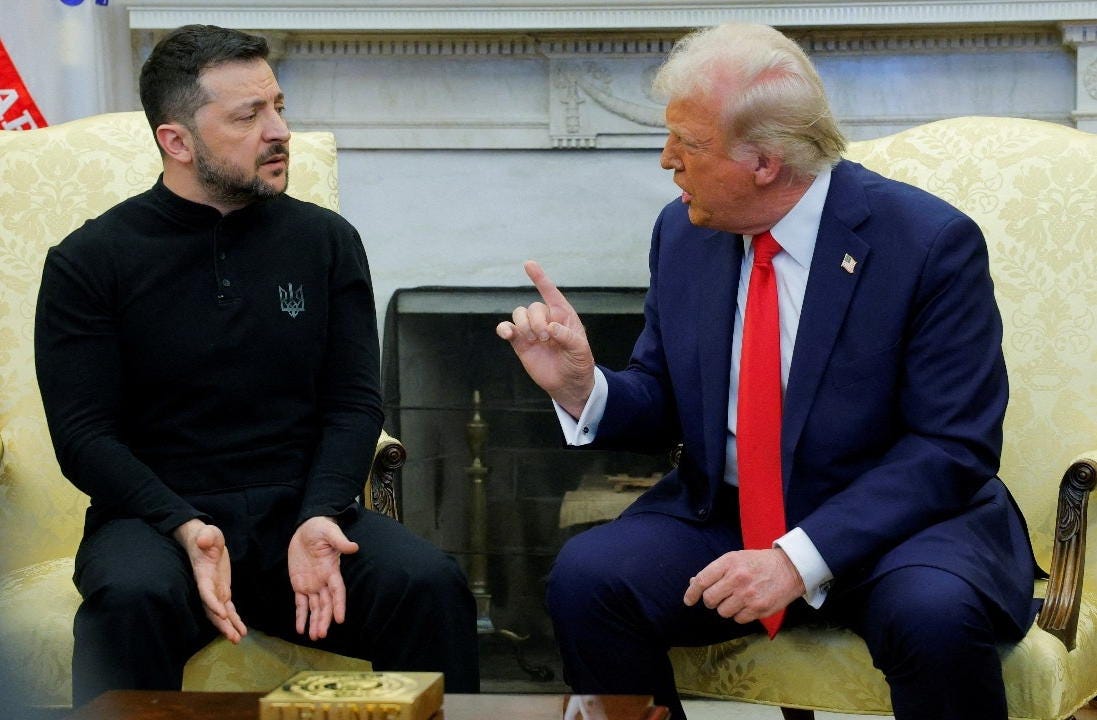 Ungrateful Little Volodymyr: Trump Slams ‘Disrespectful’ Ukrainian Leader Who Screws Up a Great Deal to End the War Ungrateful Little Volodymyr: Trump Slams ‘Disrespectful’ Ukrainian Leader Who Screws Up a Great Deal to End the War