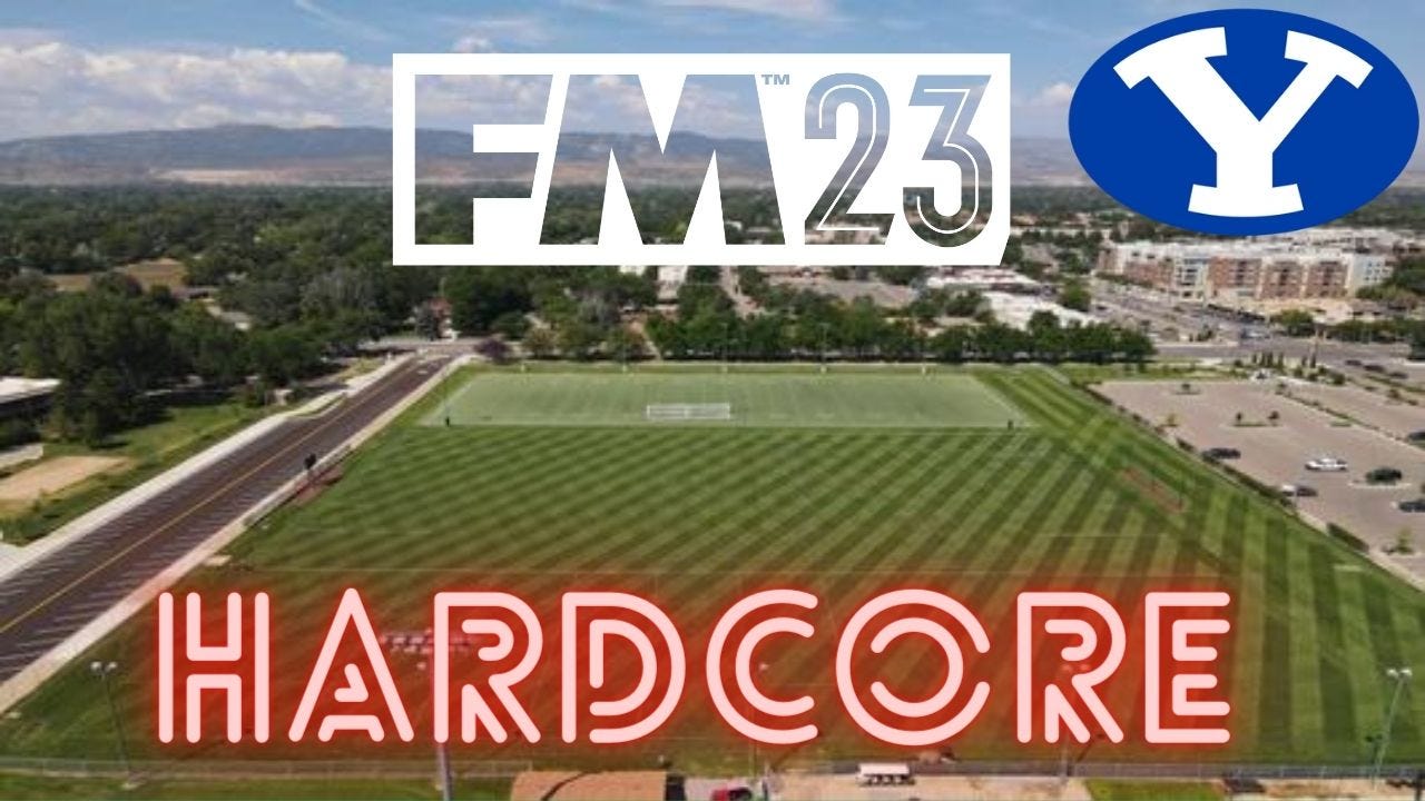 Football Manager 2023 BYU Hardcore