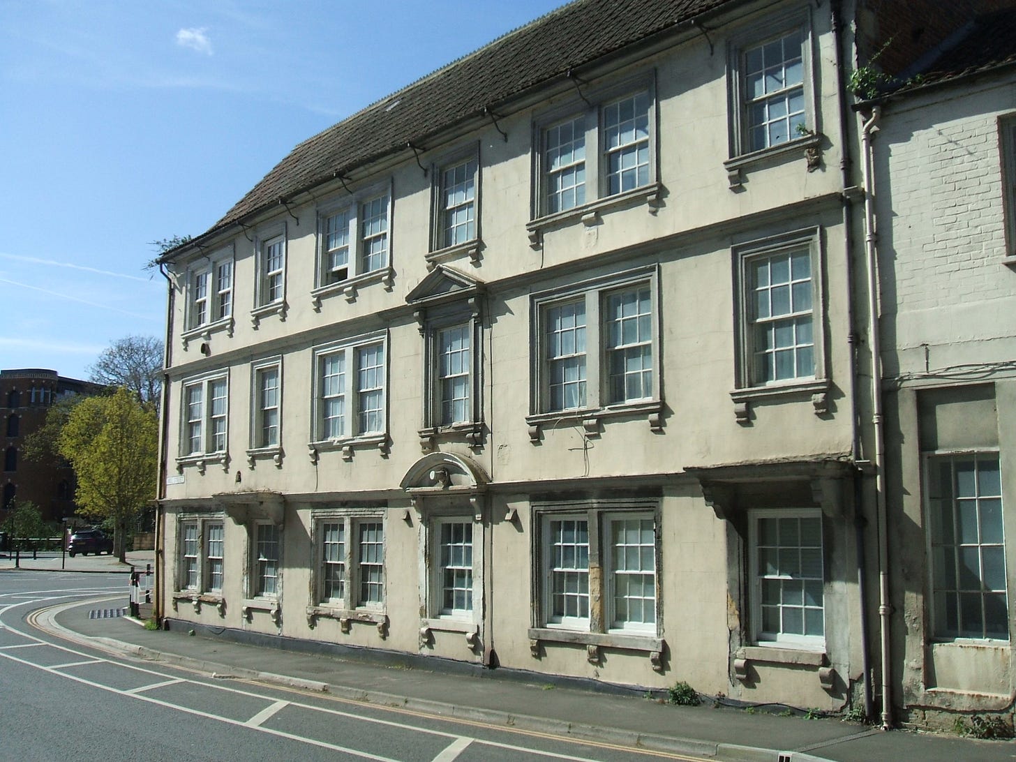An early 18th century 3 storey building, the former pub called The Kitcheners Arms, originally the King of Prussia. Photo: Roland Millward