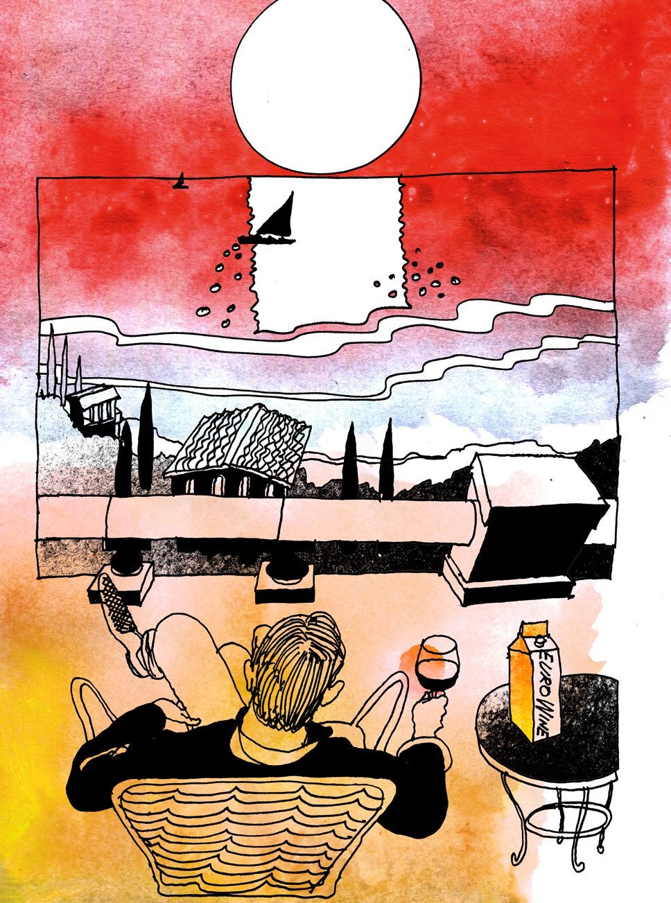 Illustration by Dennis Erikkson, reproduced from the original Noble Rot article. Used with permission.