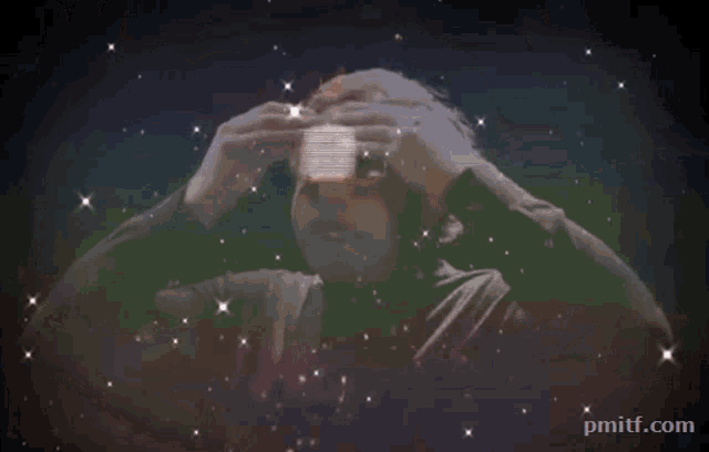 a man with glasses is surrounded by a glowing circle and the website pmitf.com is displayed below him a man with glasses is surrounded by a glowing circle and the website pmitf.com is displayed below him