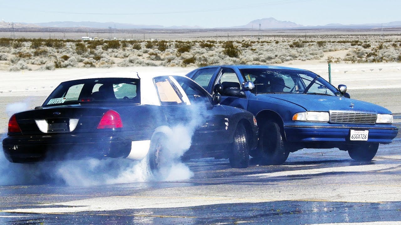 Roadkill Ep. 12 - Chevy vs. Ford Cop-Car Thrash Battle