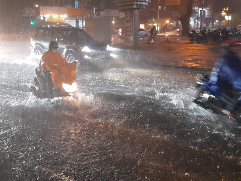 Flooded Nguyen Dinh Chieu