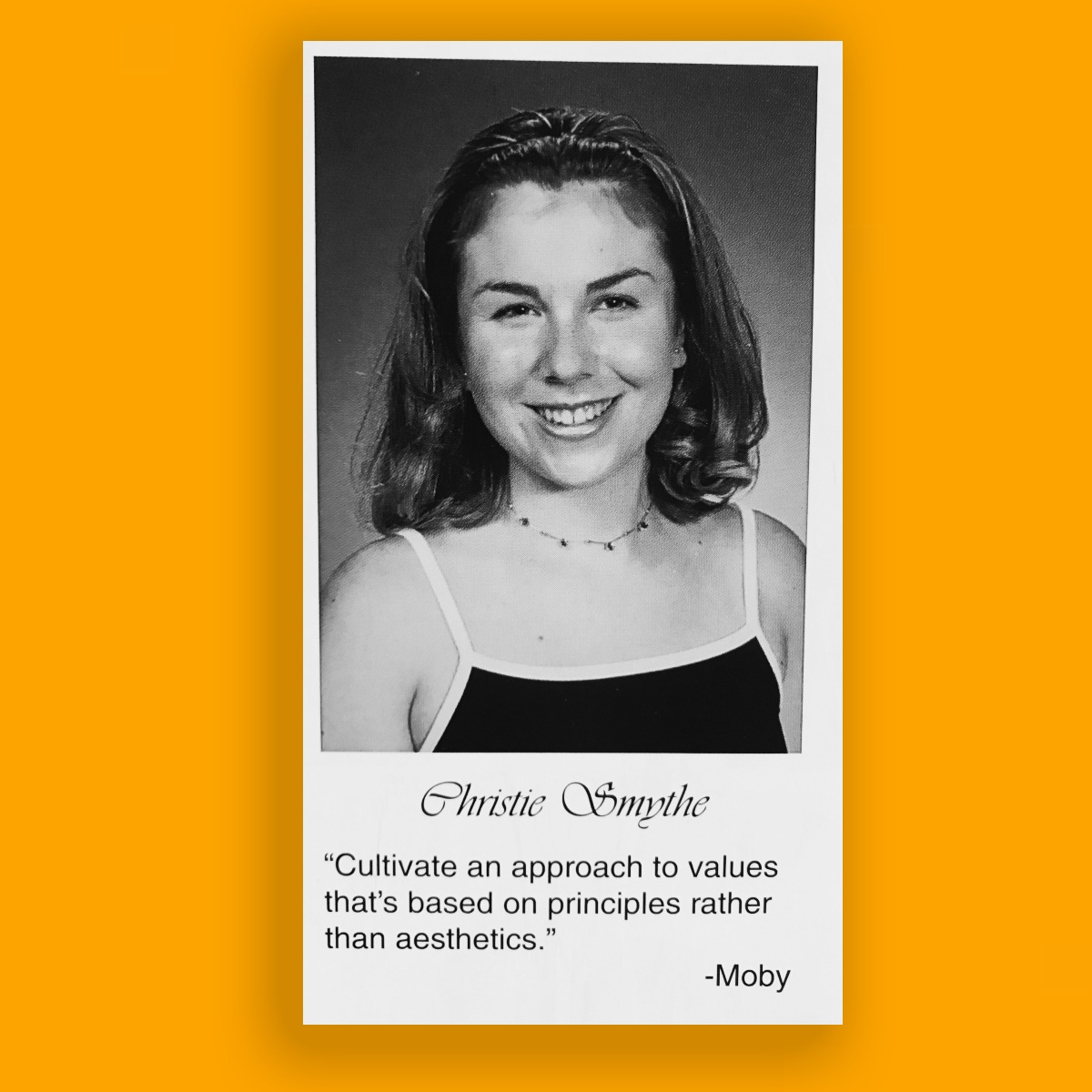 My senior year yearbook photo.