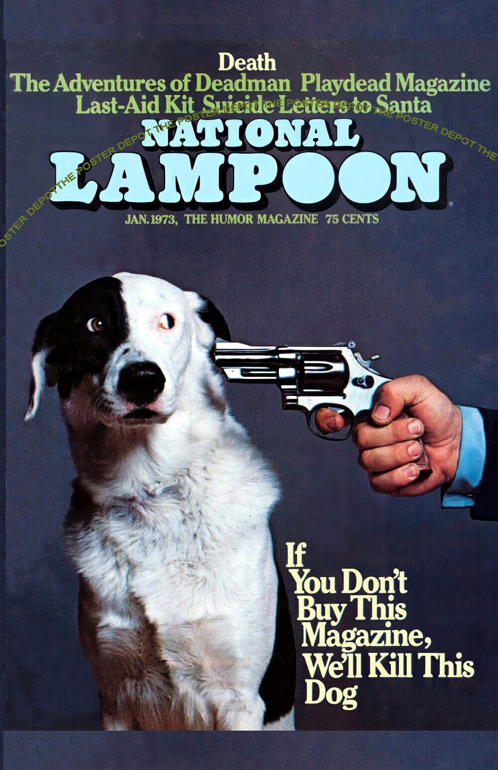 National Lampoon Dog Cover Buy This Magazine Poster 11"x17" 16"x24" USA  SELLER