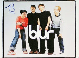 Shop Blur - 13 Original Vintage Poster | Authentic Music Posters at Printed  Originals