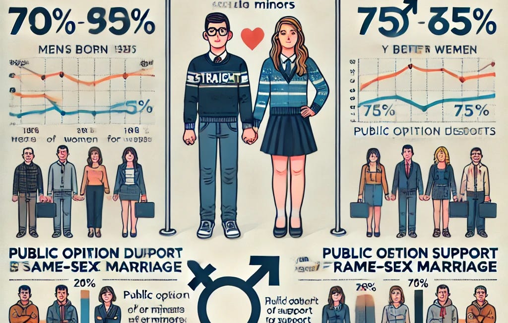 The Gender Gap on Issues of Sexual Orientation and Gender Identity