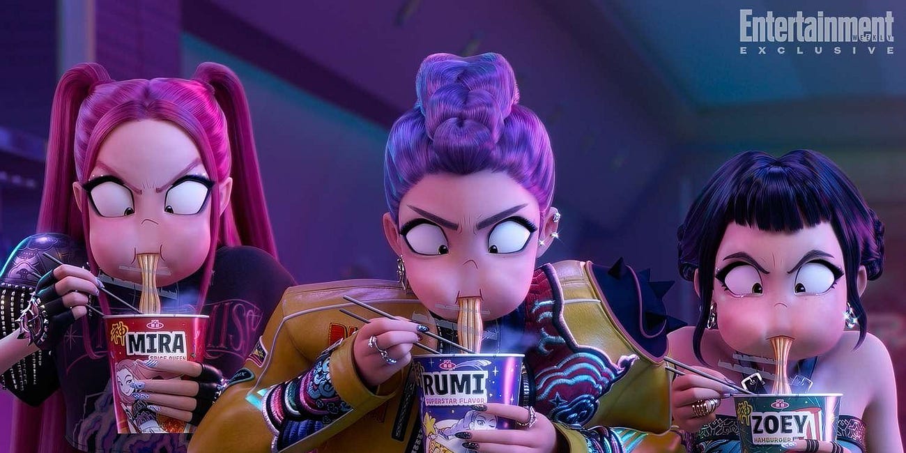 Son mejores las Guerreras K-Pop que Rosalía