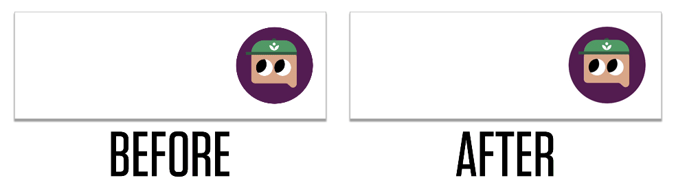 A before & after image with “before” Khanmigo sitting static in one corner and “after” Khanmigo asking “Need help?” A before & after image with “before” Khanmigo sitting static in one corner and “after” Khanmigo asking “Need help?”