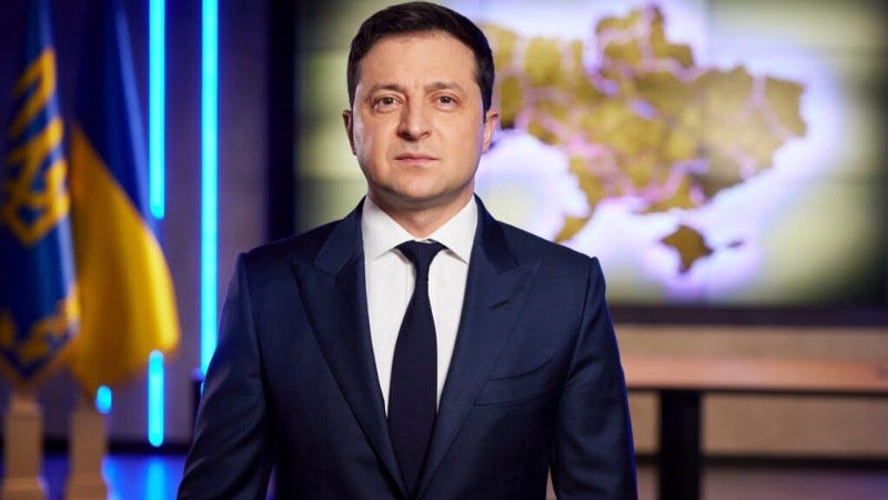 Ukrainian President Volodymry Zelenskyy