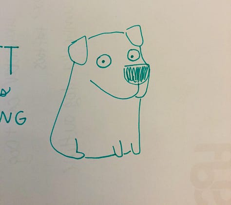 doodle of a dog