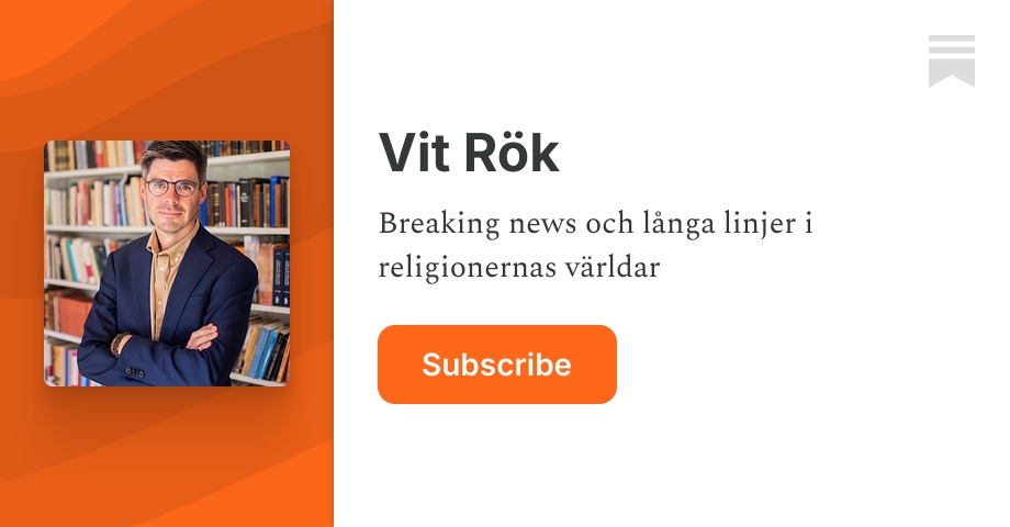 Vit Rök | Joel Halldorf | Substack