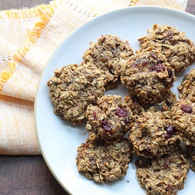 Cinnamon Apple Breakfast Cookies