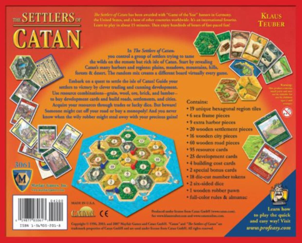 Amazon.com: The Settlers of Catan : Toys & Games