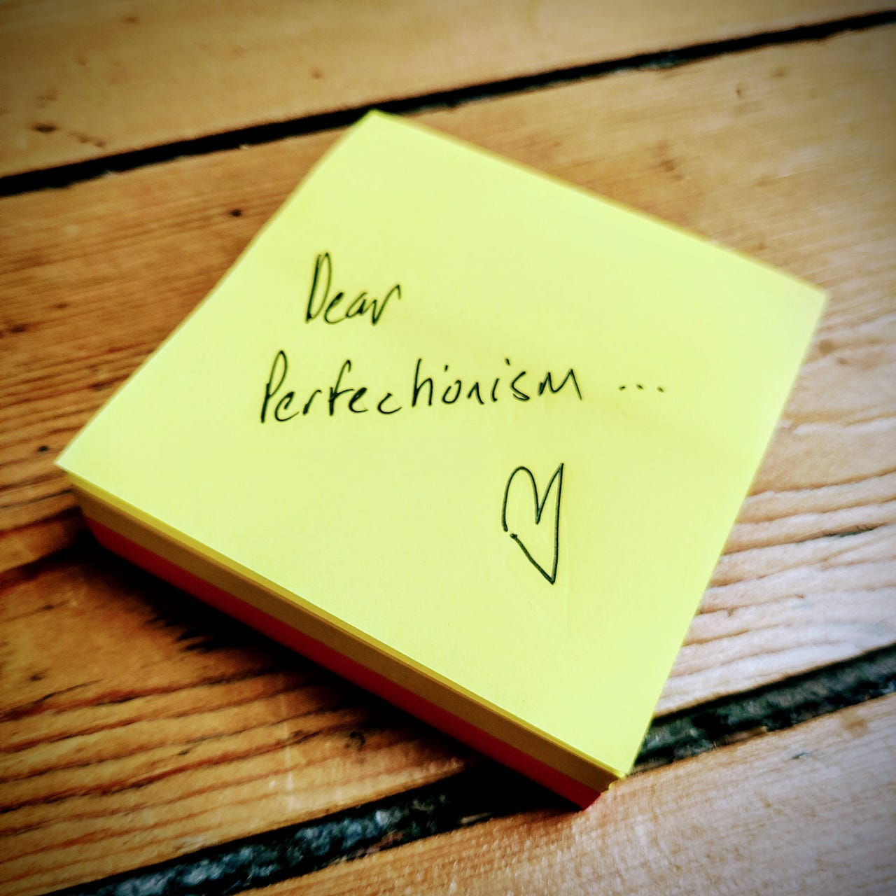 Letters to Perfectionism