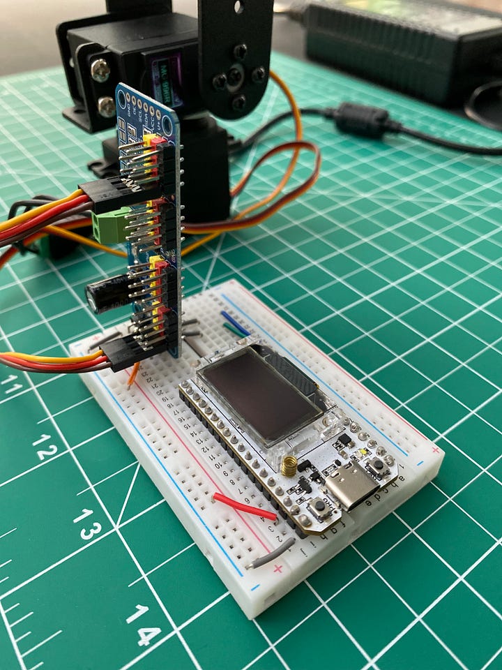 sender (top) & receiver (bottom)