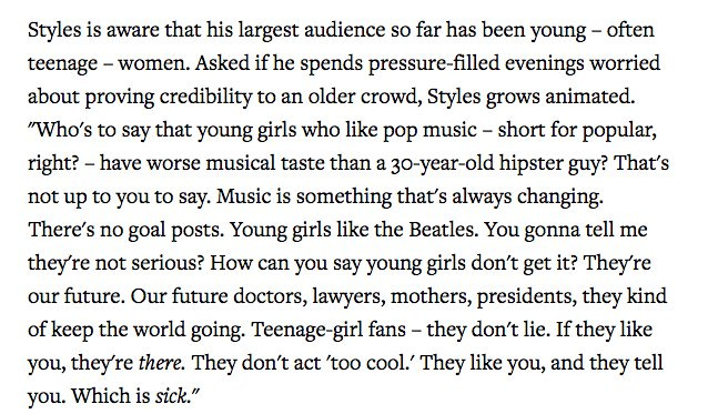 Harry Styles, Teen Girls, and Critical Reception | Bad Cover Version