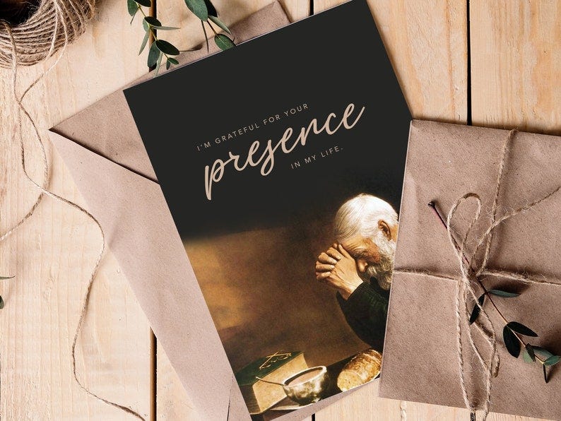 Mentor Grandparents Day Card Digital PDF Thank you for image 1