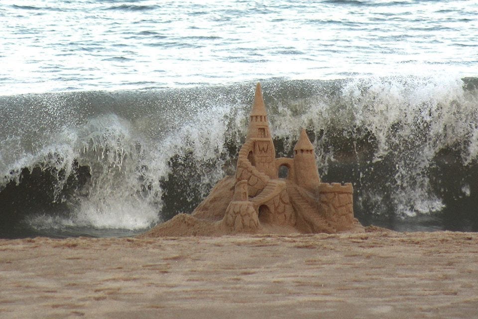 Sandcastles of Freedom. Freedom to love over and over again | by The Global  Purpose Approach | Medium