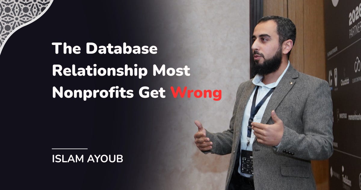 The Database Relationship Most Nonprofits Get Wrong