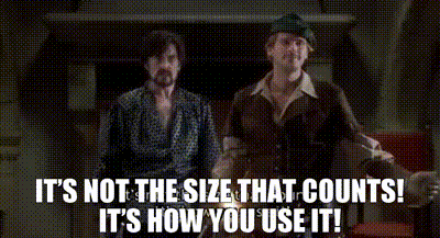 YARN | It's not the size that counts! It's how you use it! | Robin Hood:  Men in Tights (1993) | Video gifs by quotes | 2ae30135 | 紗
