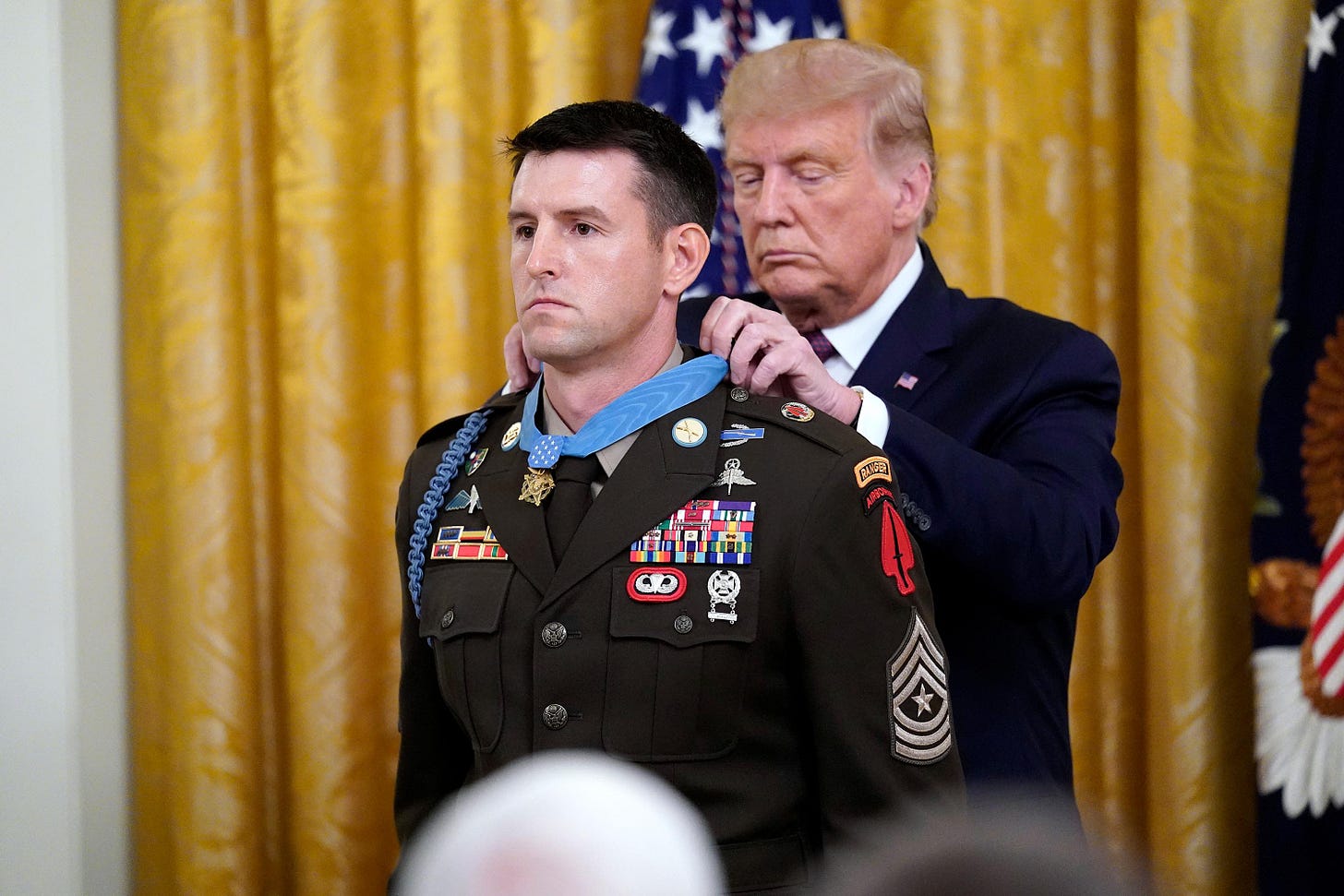 Trump awards the Medal of Honor to Army Ranger on 9/11 anniversary | CNN  Politics
