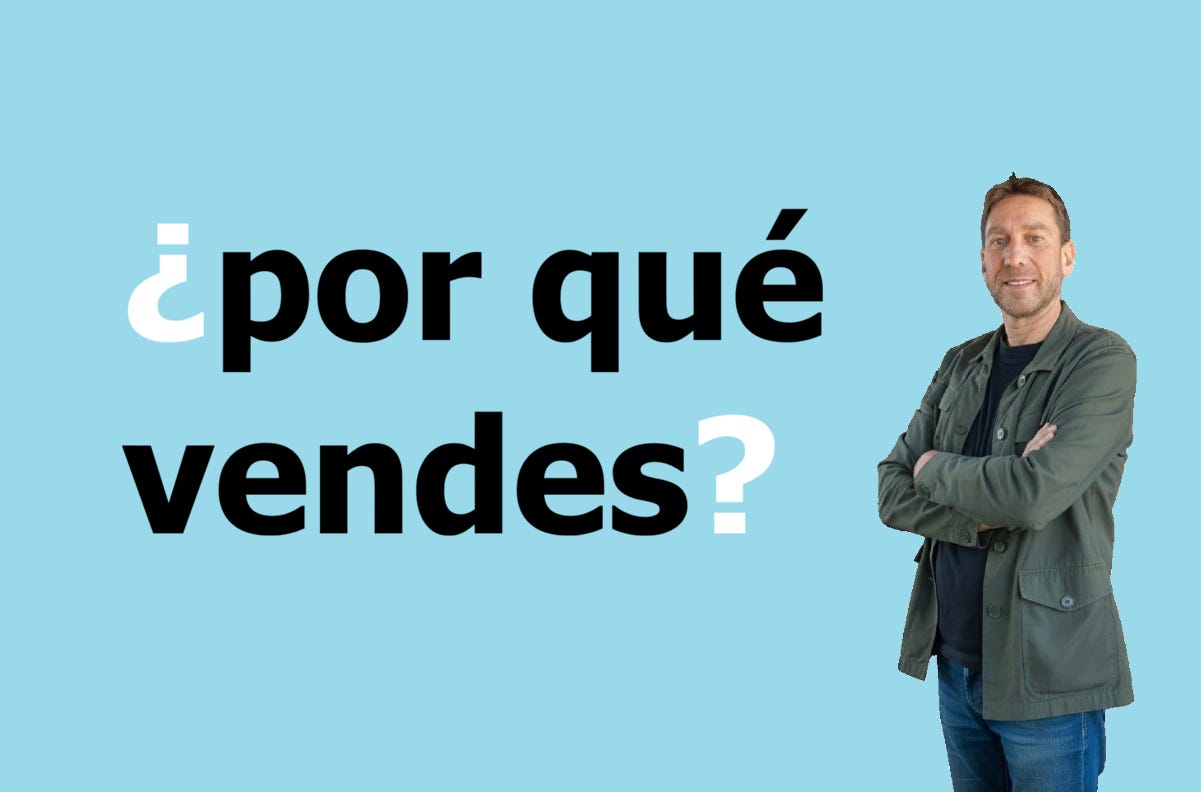 ¿por que vendes tú empresa?