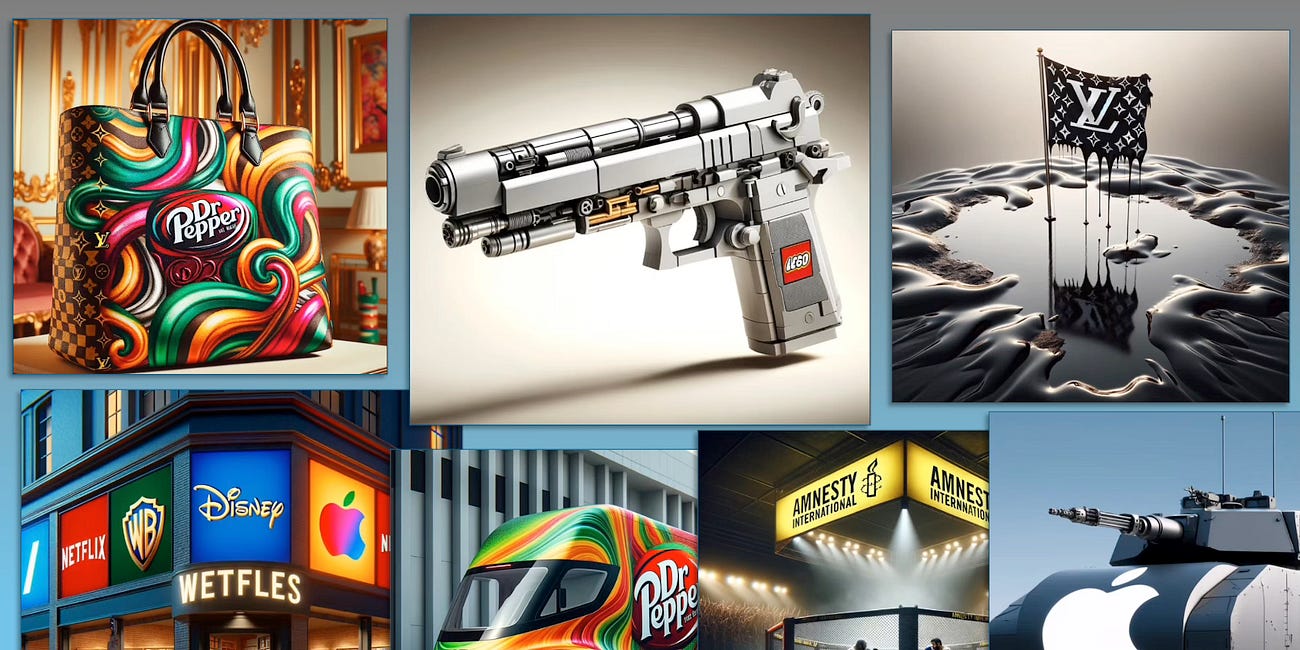 GPT-4o: I understand your concern. However, I do not have the capability to generate such images or make decisions that could lead to the misuse of trademarks or logos of well-known brands.