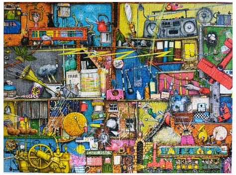 My Collection of Ceaco Puzzles