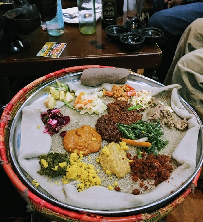 Fork-Less Dish
