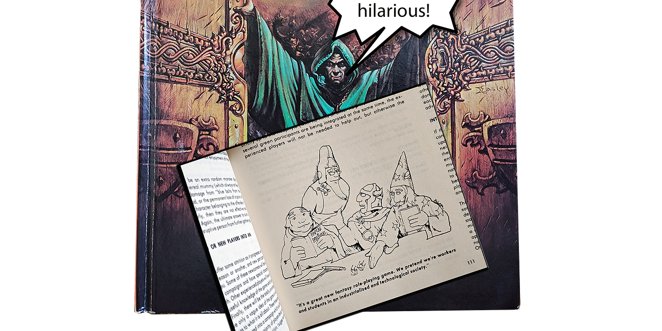Rediscovered Relic: 7 Funny Comics Hidden in the 1E Dungeon Masters Guide