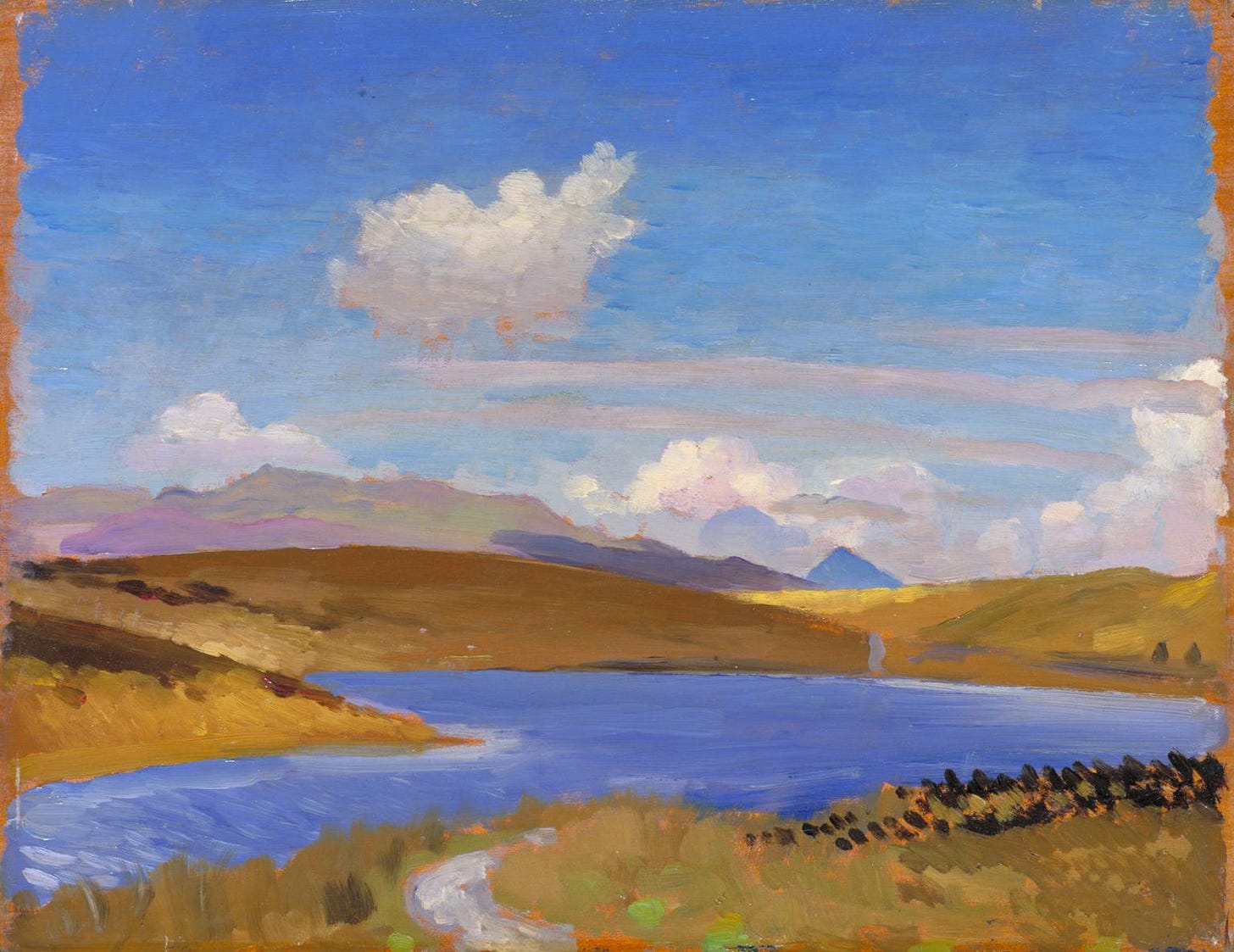 Llyn Treweryn', Augustus John OM, 1911–12 | Tate