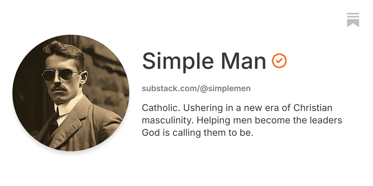 Simple Man | Substack
