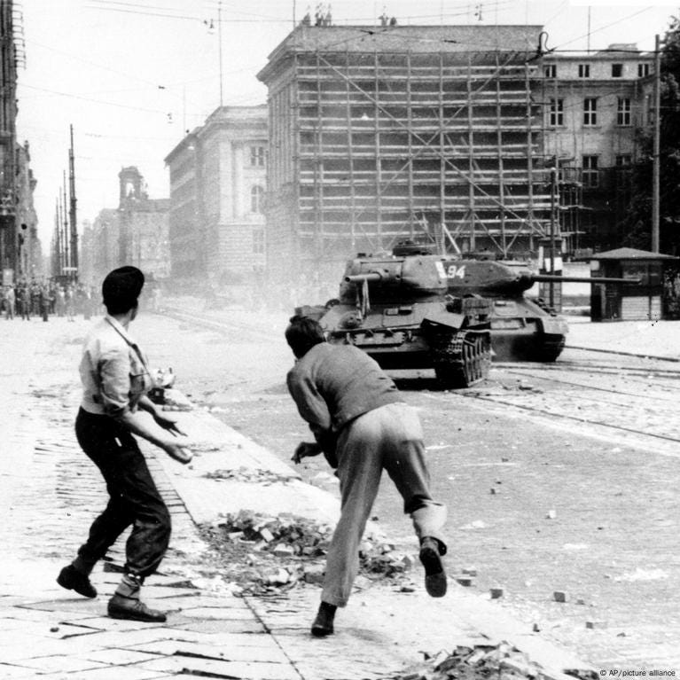 GDR Rebellion: The 1953 uprising – DW – 06/12/2023 GDR Rebellion: The 1953 uprising – DW – 06/12/2023
