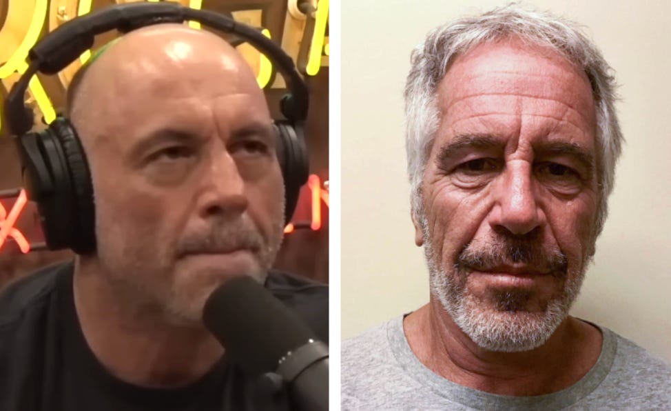 Joe Rogan loves talking about Epstein — just not when Epstein’s ...