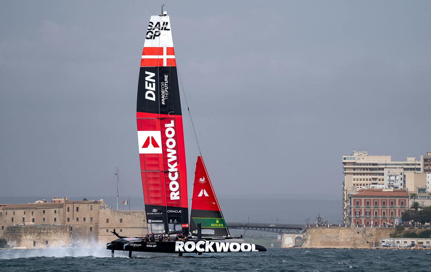 How SailGP's foiling F50 catamarans sail so much faster than the wind