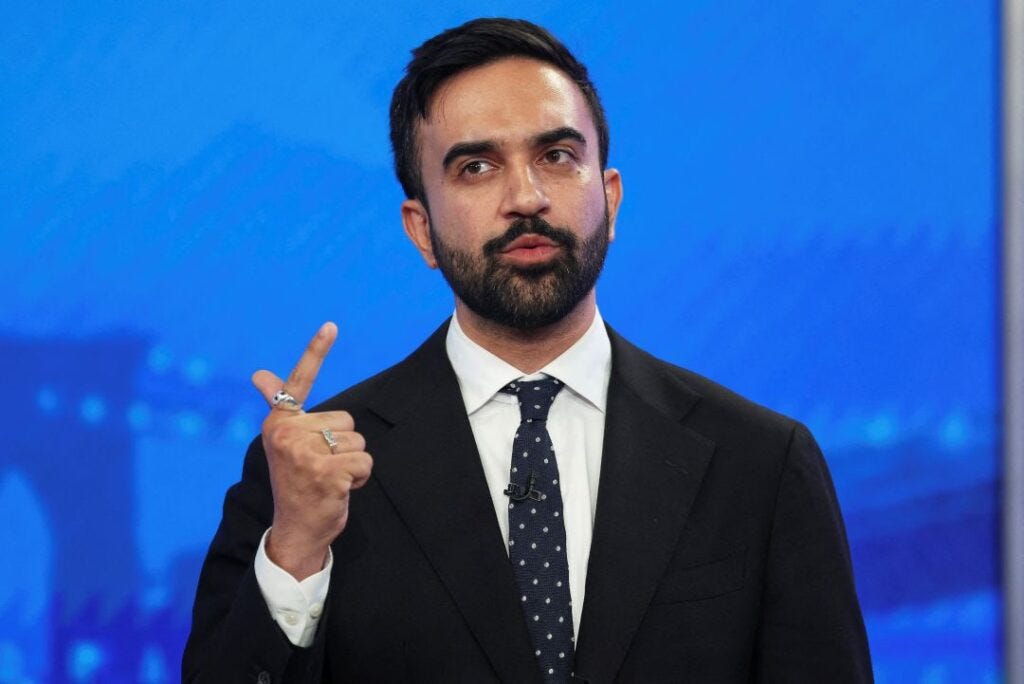 NYC Mayor Elect Zohran Mamdani