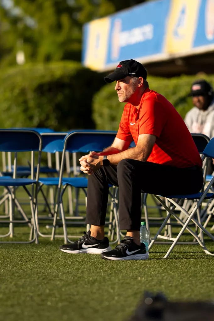 Head coach Tyson Helton | Photo by Steve Roberts