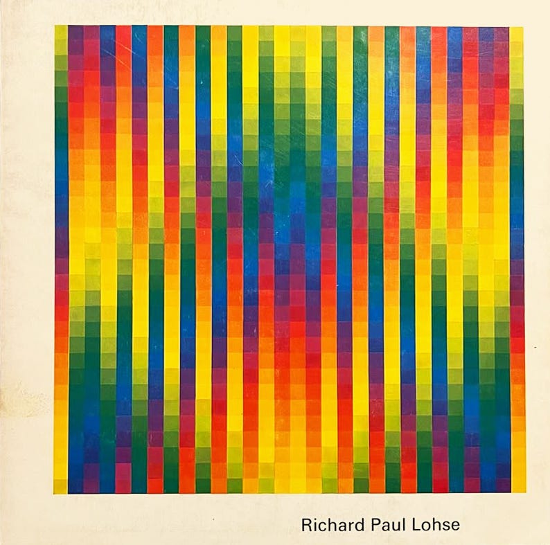 Richard Paul Lohse, Kunsthalle Bern, 1970 [Art Books & Ephemera. Art: © Richard Paul Lohse / Richard Paul Lohse-Stiftung]