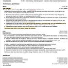 Check list for fixing your Data Resume 