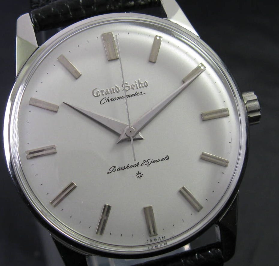 Dormammu, I've come to bargain. - the Grand Seiko guy