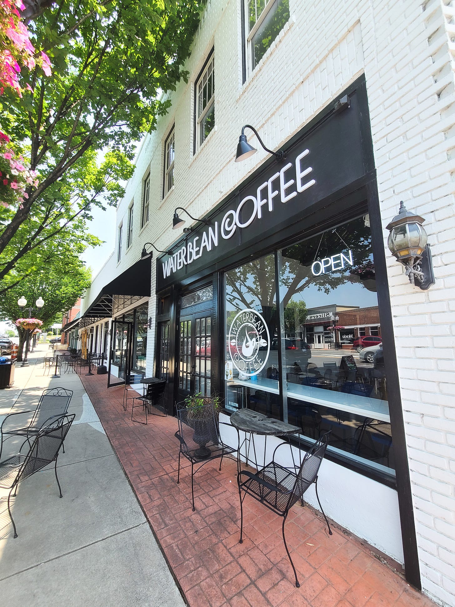 Watebean Coffee Pineville's exterior storefront view