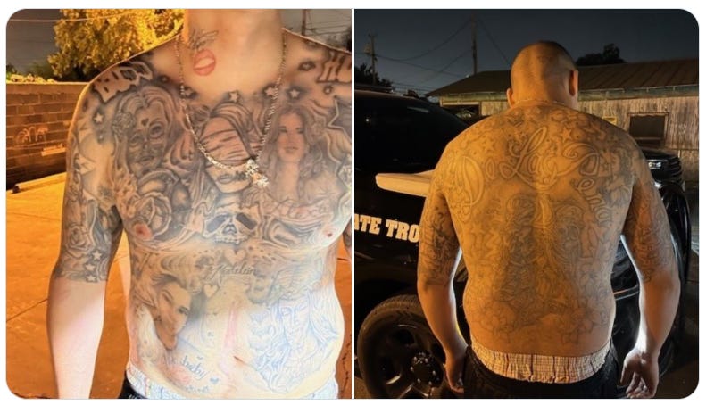 A “Tango Blast” gang member was among 29 arrested inside a stash house near Laredo. (Texas Dept. of Public Safety) A “Tango Blast” gang member was among 29 arrested inside a stash house near Laredo. (Texas Dept. of Public Safety)